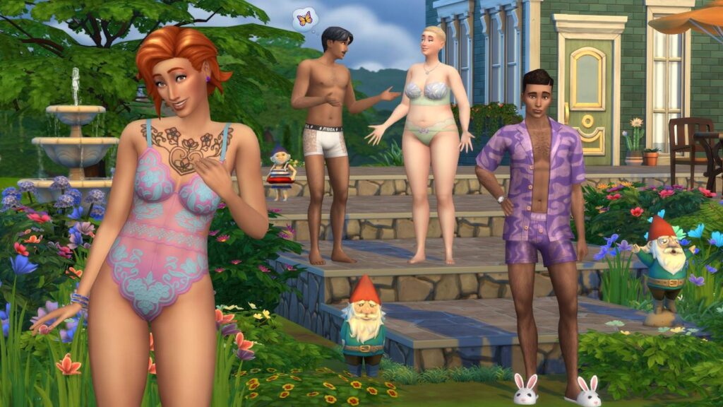 The Sims 4 revela Kit Moda Íntima e Kit Banho e Higiene