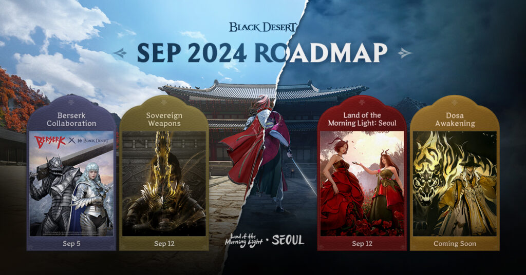 Black Desert Online - Roadmap de Setembro 2024