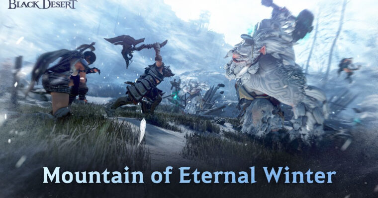 Expansão Mountain of Eternal Winter de Black Desert já está disponível para PlayStation e Xbox