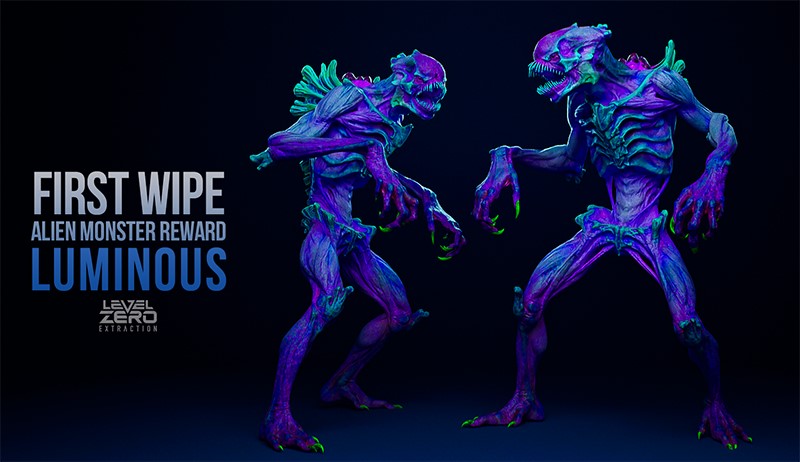 Level Zero - First Wipe - Alien Monster Reward