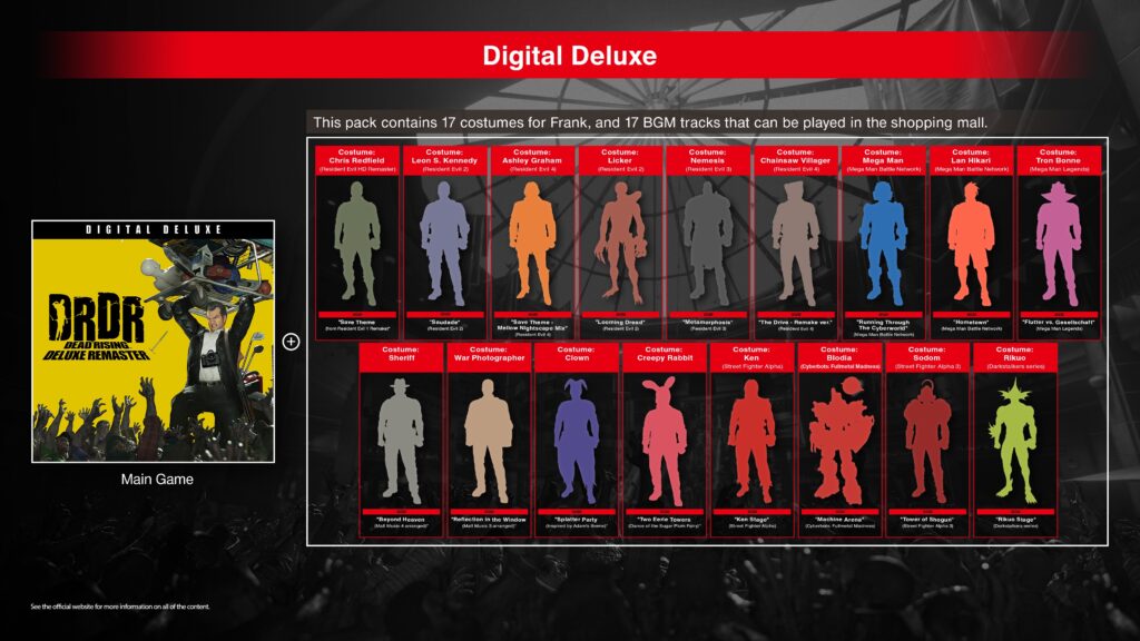 Dead Rising Deluxe Remaster - Digital Deluxe Content