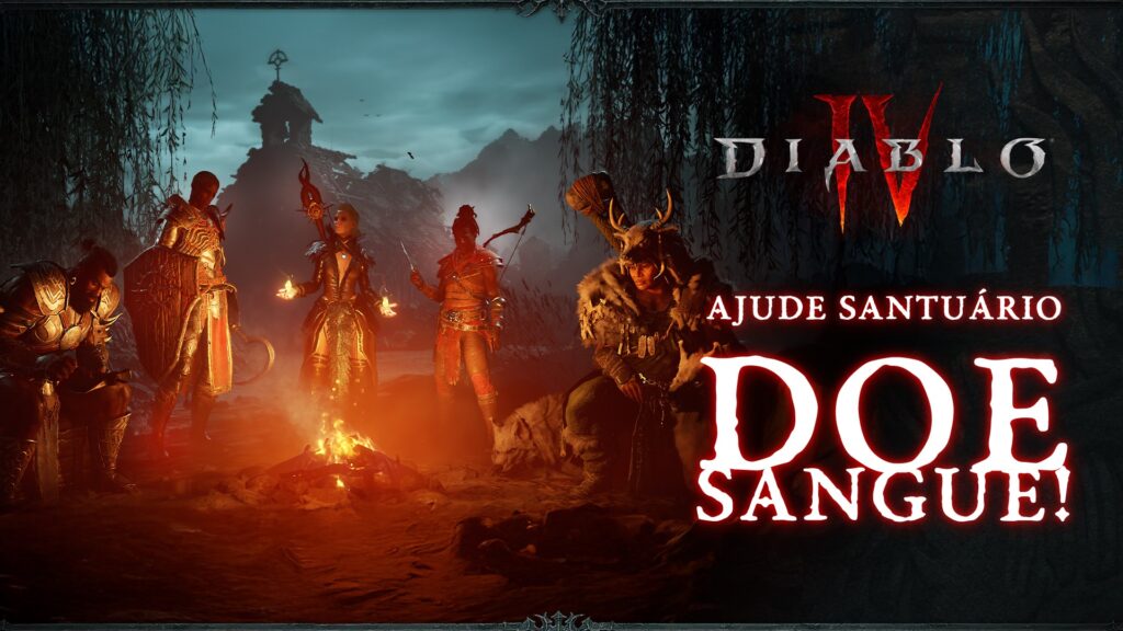 Diablo IV promove nova campanha de incentivo à doação de sangue