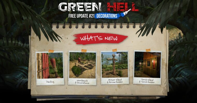 Green Hell - Atualização 21 Final - O que há de novo