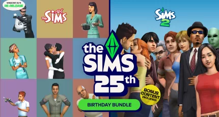 Pacote de 25º aniversário do The Sims