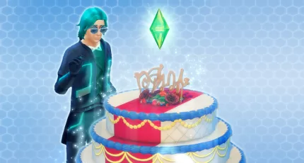 The Sims 4 Evento Presente do Passado - Bolo de Aniversário