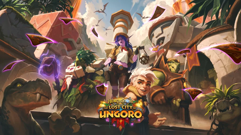 Descubra a Cidade Perdida de Un'Goro: nova expansão de Hearthstone