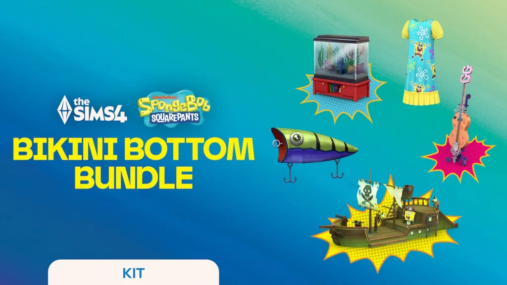The Sims 4 Bikini Bottom Bundle Kits