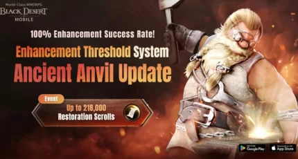 Black Desert Mobile recebe o sistema Ancient Anvil