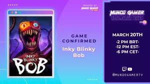 Inky Blinky Bob confirmado no Mundo Gamer Showcase 2026