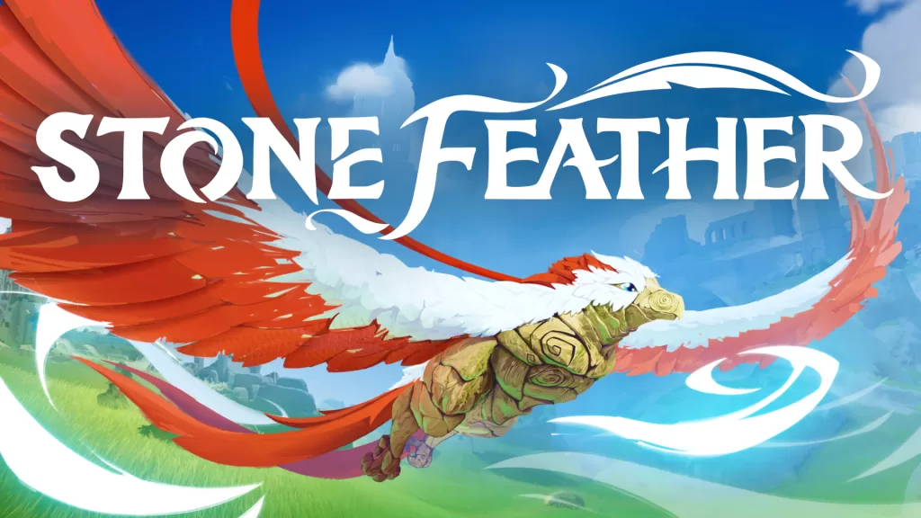 STONEFEATHER é revelado pela ACGames. Voe como um pássaro de pedra e restaure o vento em uma aventura atmosférica no Steam.