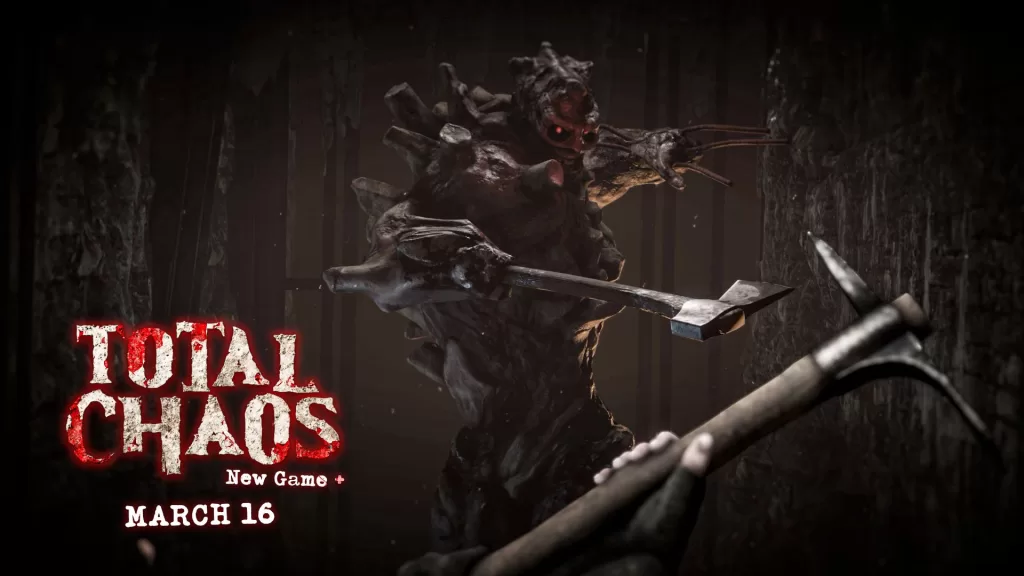 Total Chaos lança atualização New Game+ em 16 de março com novo capítulo, final alternativo e inimigo implacável.
