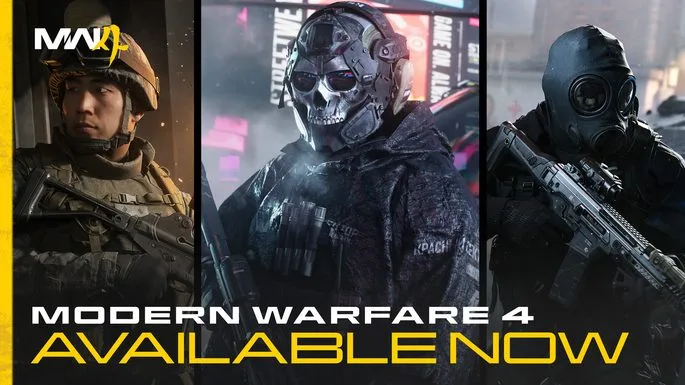Call of Duty: Modern Warfare 4 já está disponível mundialmente