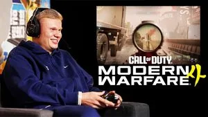 Haaland e Aitch se enfrentam em Call Of Duty Modern Warfare 4