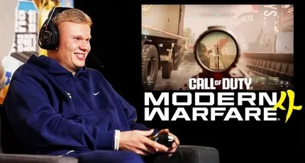 Haaland e Aitch se enfrentam em Call Of Duty Modern Warfare 4