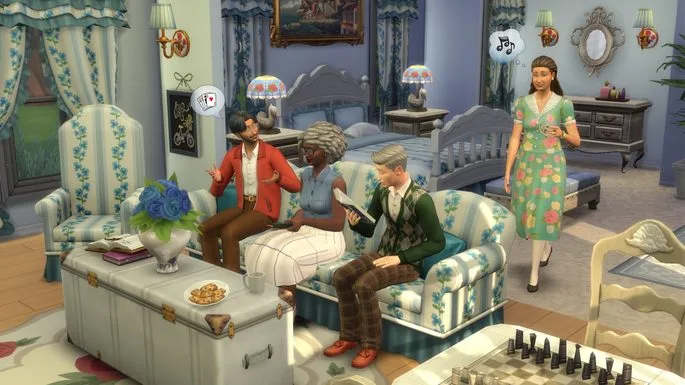 The Sims 4 - Nova atualização gratuita traz itens exclusivos para Sims idosos